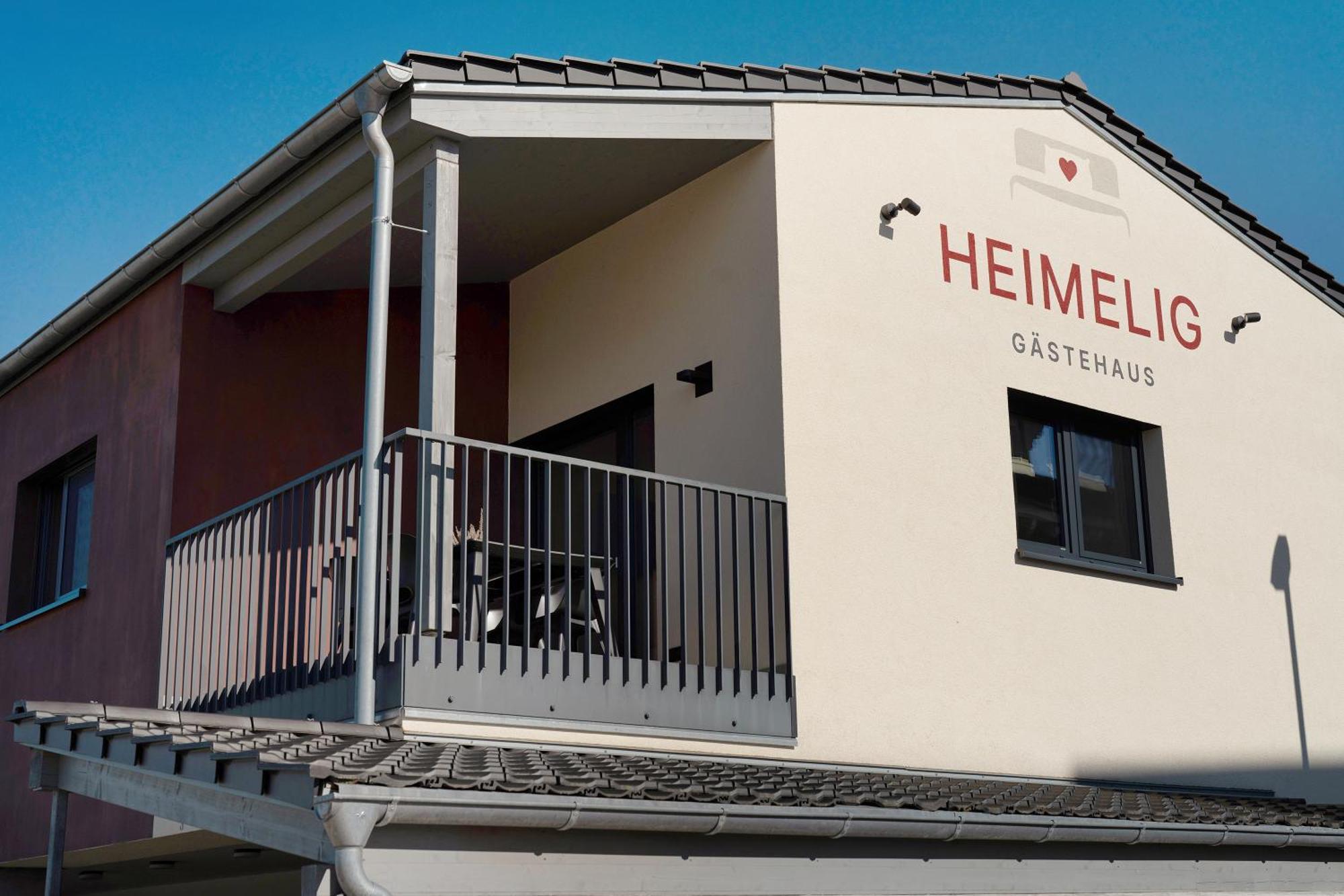 Gaestehaus Heimelig 黑尔博尔茨海姆 外观 照片
